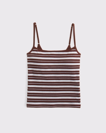 ABERCROMBIE & FITCH Women's Bra-Free Seamless Fabric 90s Cami | Women's New Arrivals | Abercrombie.com