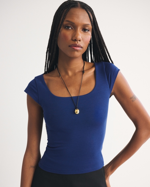 Women's Bra-Free Reversible Scoopneck Top | Women's Tops