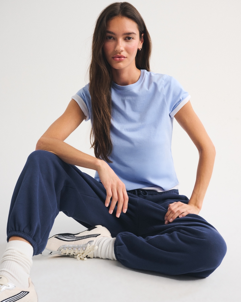 Essential Polished Skimming Tee - thumbnail 8