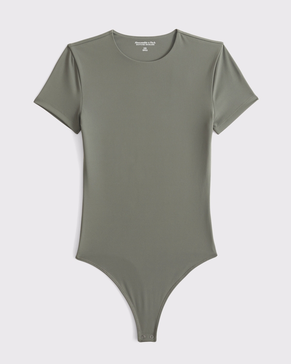Seamless Fabric Tee Bodysuit