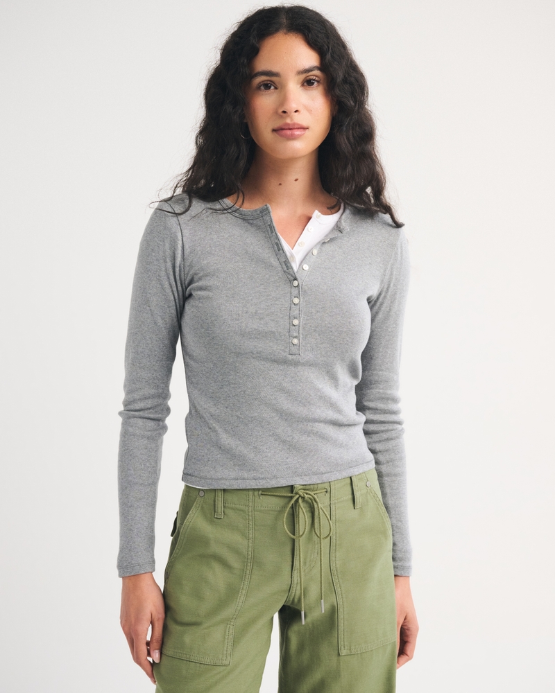 Long-Sleeve Henley - thumbnail 2