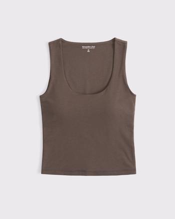 Bra-Free Scoopneck Tank