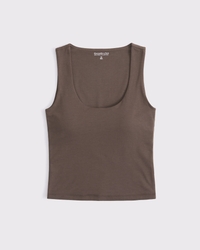 Bra-Free Scoopneck Tank