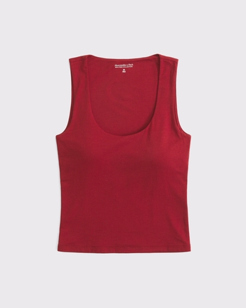 Bra-Free Scoopneck Tank from Abercrombie & Fitch - $14.99