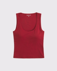 Bra-Free Scoopneck Tank