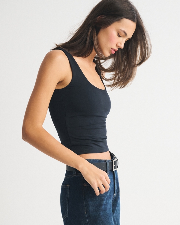 Bra-Free Scoopneck Tank