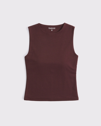 Bra-Free High-Neck Tank from Abercrombie & Fitch - $25