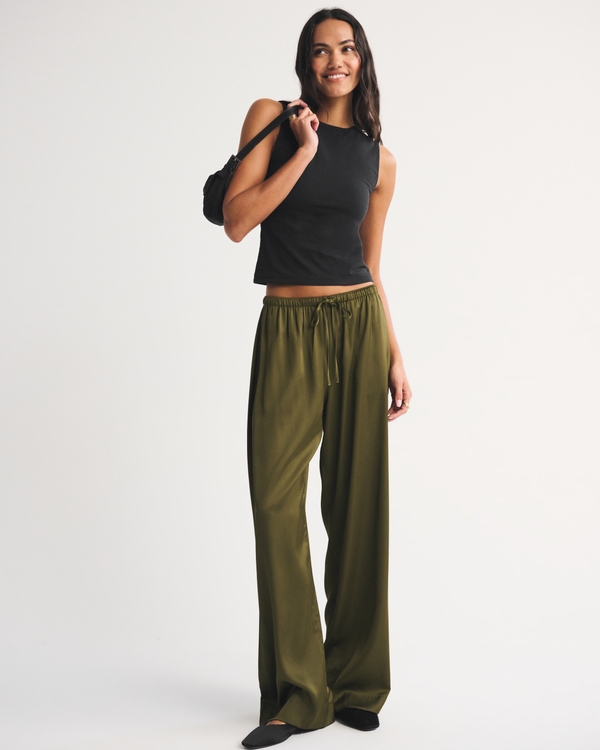 Bra-Free High-Neck Tank, Black view 2