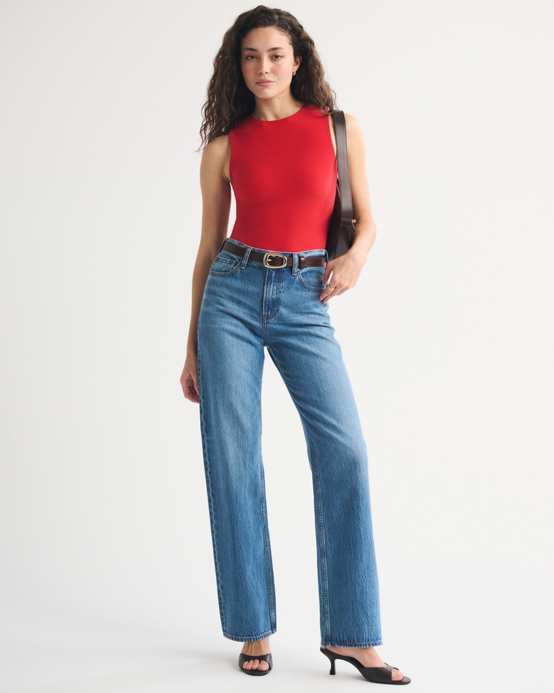 Bra-Free Soft Matte Seamless Fabric Bodysuit - thumbnail 3