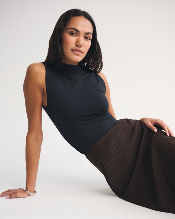 Women's Bra-Free Mockneck Top | Women's Tops | Abercrombie.com