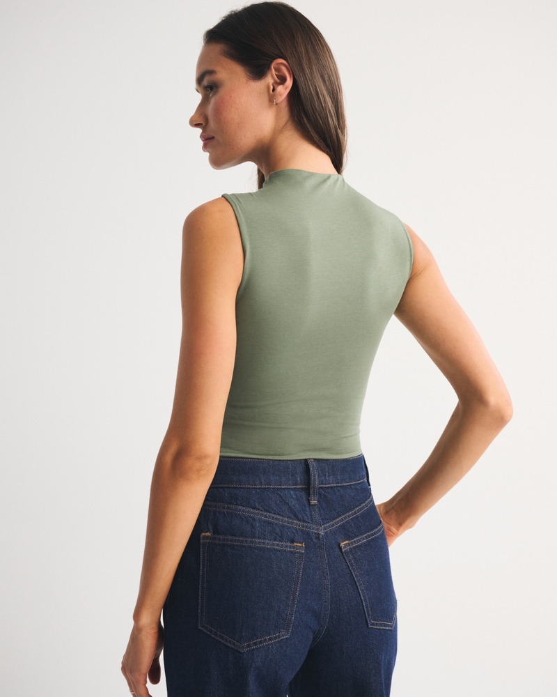 Bra-Free Mockneck Bodysuit - thumbnail 4