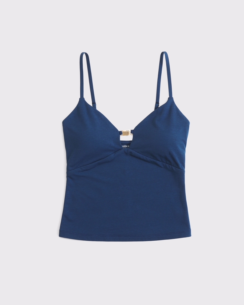 Women's Bra-Free Cutout Hardware Top | Women's Tops | Abercrombie.com