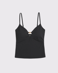 Bra-Free Cutout Hardware Top