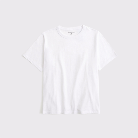 Женские футболки Abercrombie & Fitch Everyday Slub Tee