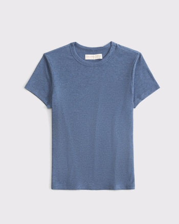 Lounge Rib Baby Tee from Abercrombie & Fitch - $25