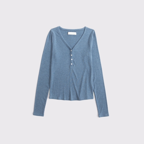 Женские топы Abercrombie & Fitch Modal-Blend Lounge Rib Henley