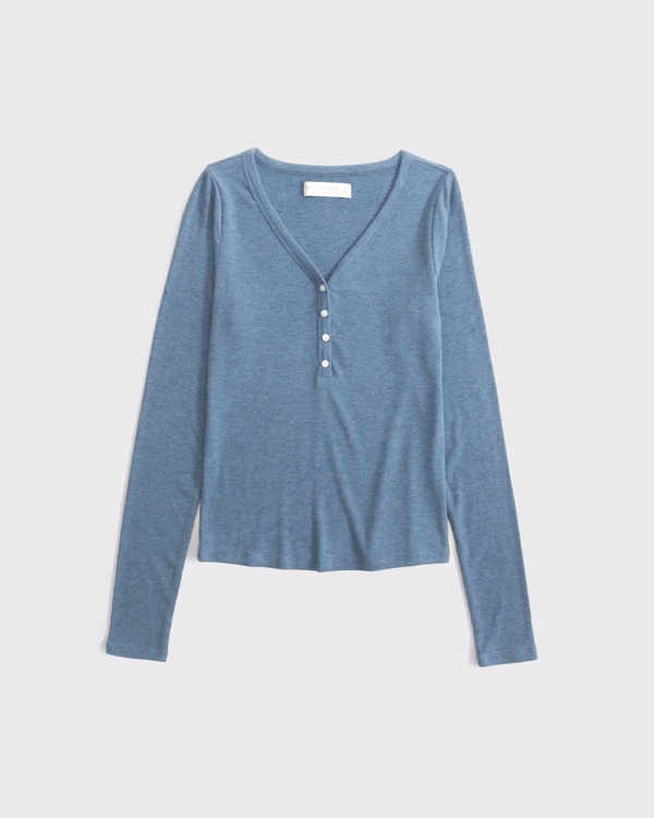 Modal-Blend Lounge Rib Henley