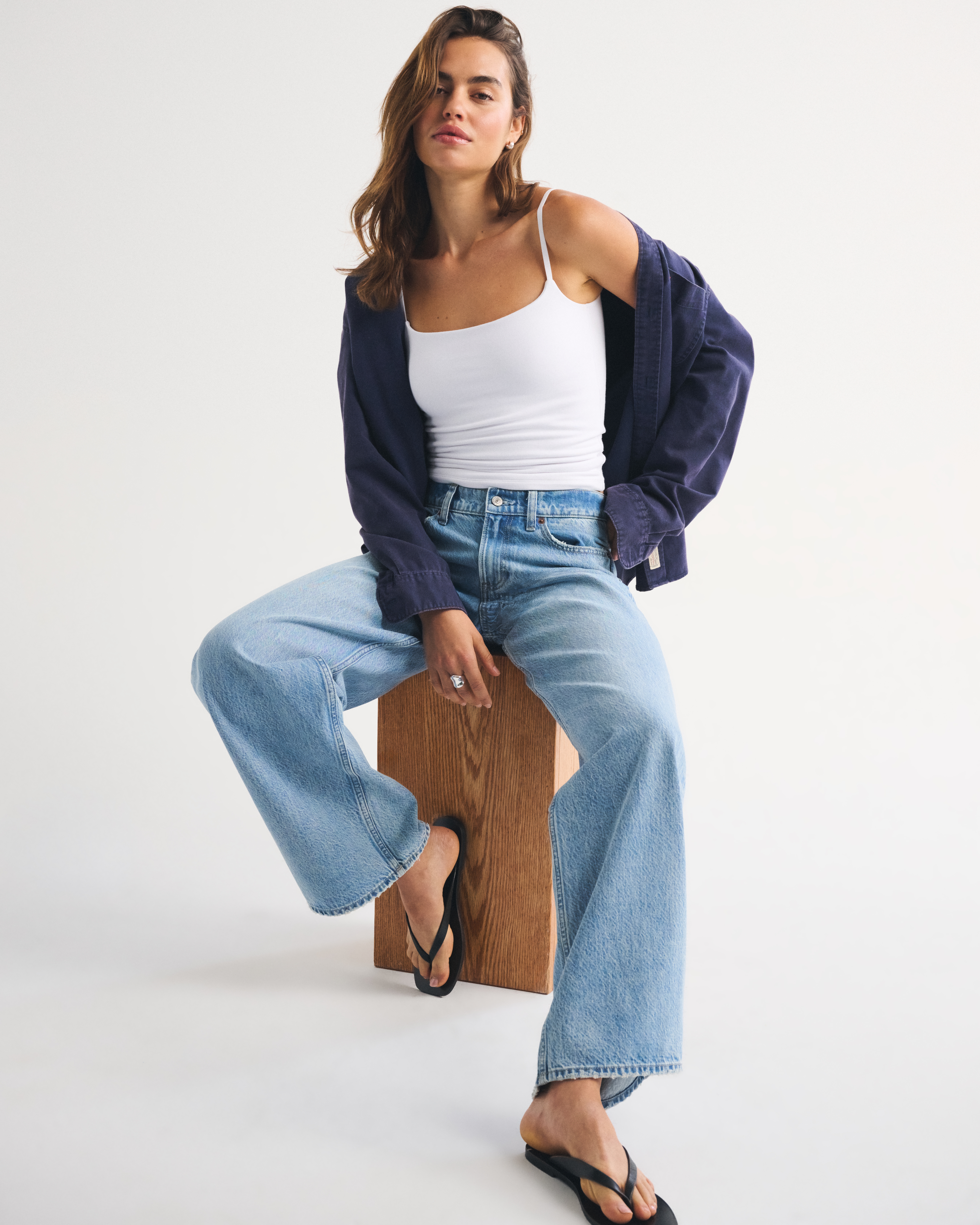 Бра Free Tuckable, с топом на бретелях — Abercrombie & Fitch — фото 2