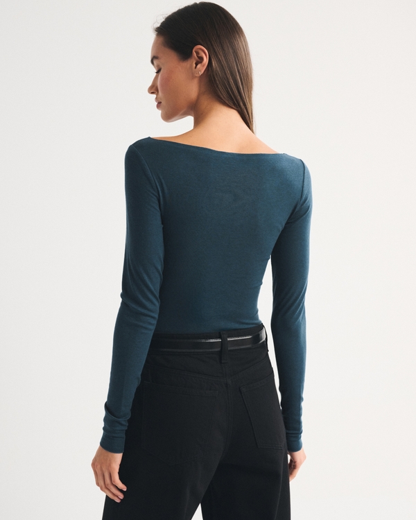 Women's Fine Wool-Blend Boatneck Top | Women's Tops | Abercrombie.com
