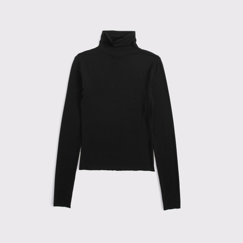 Женские топы Abercrombie & Fitch Fine Wool-Blend Mockneck Top