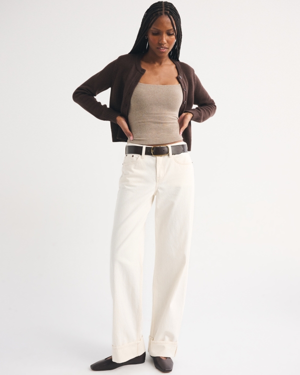 Bra-Free 90s Cami, Light Brown Heather view 2