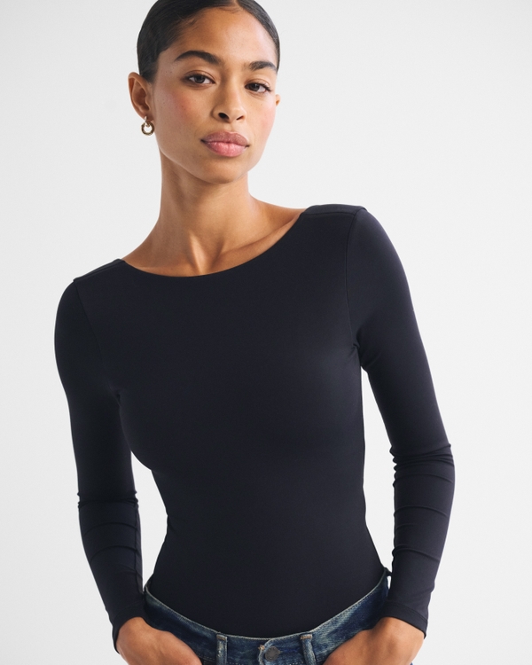 Body à dos ouvert à porter sans soutien-gorge