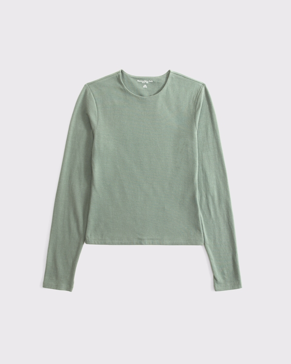 Long-Sleeve Double-Lined Baby Tee