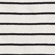 black and cream stripe