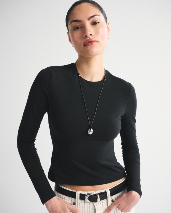 Long-Sleeve Double-Lined Baby Tee