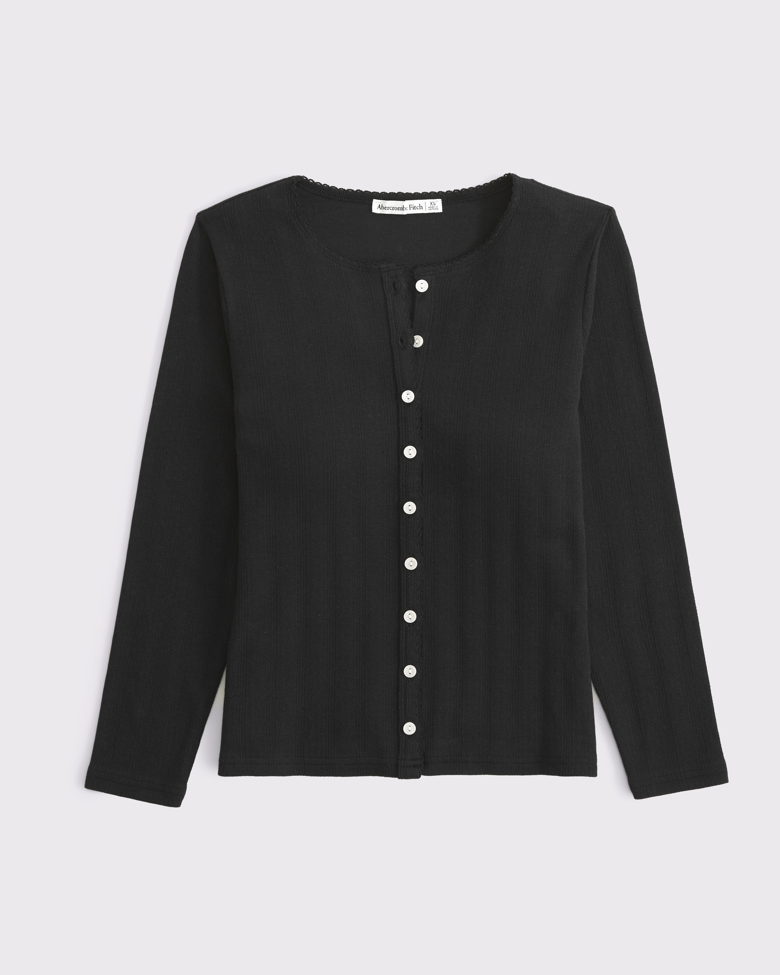 Bra-Free Pointelle Cardigan Tank Set