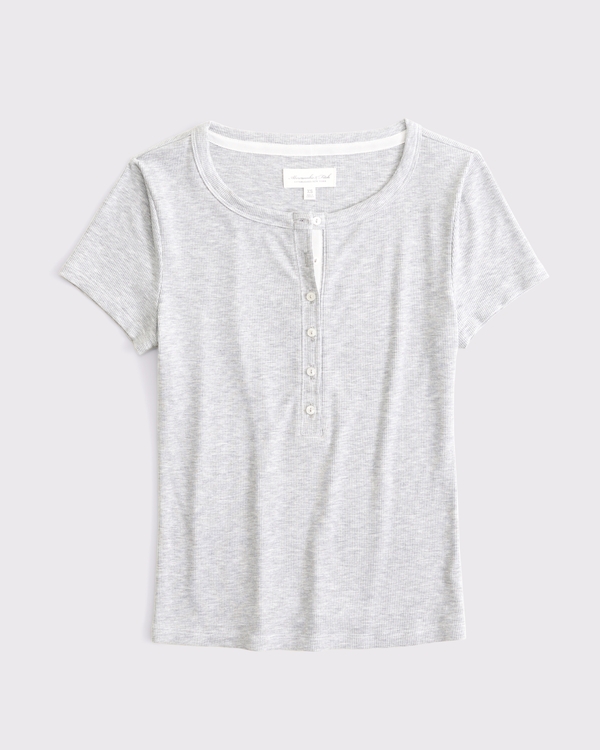Ribbed Henley