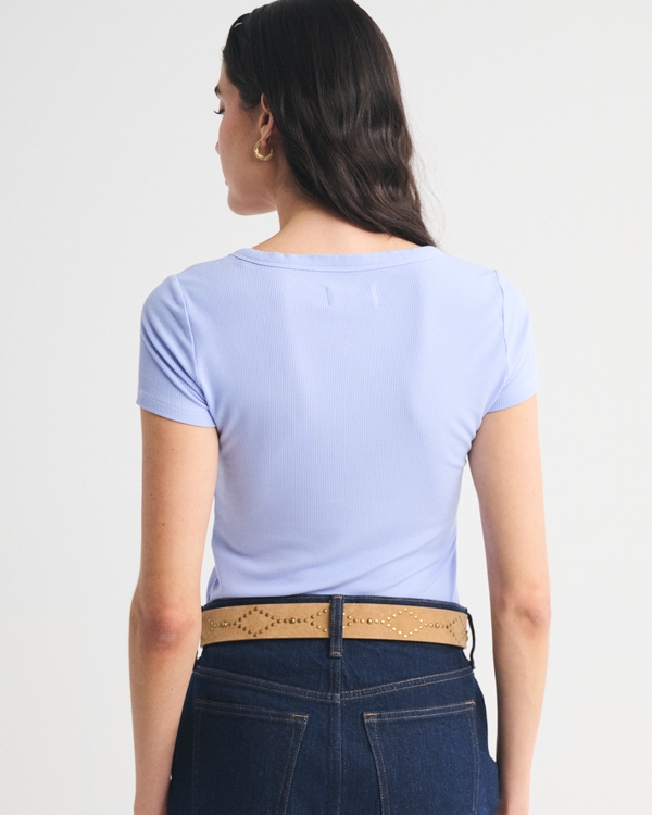Ribbed Henley