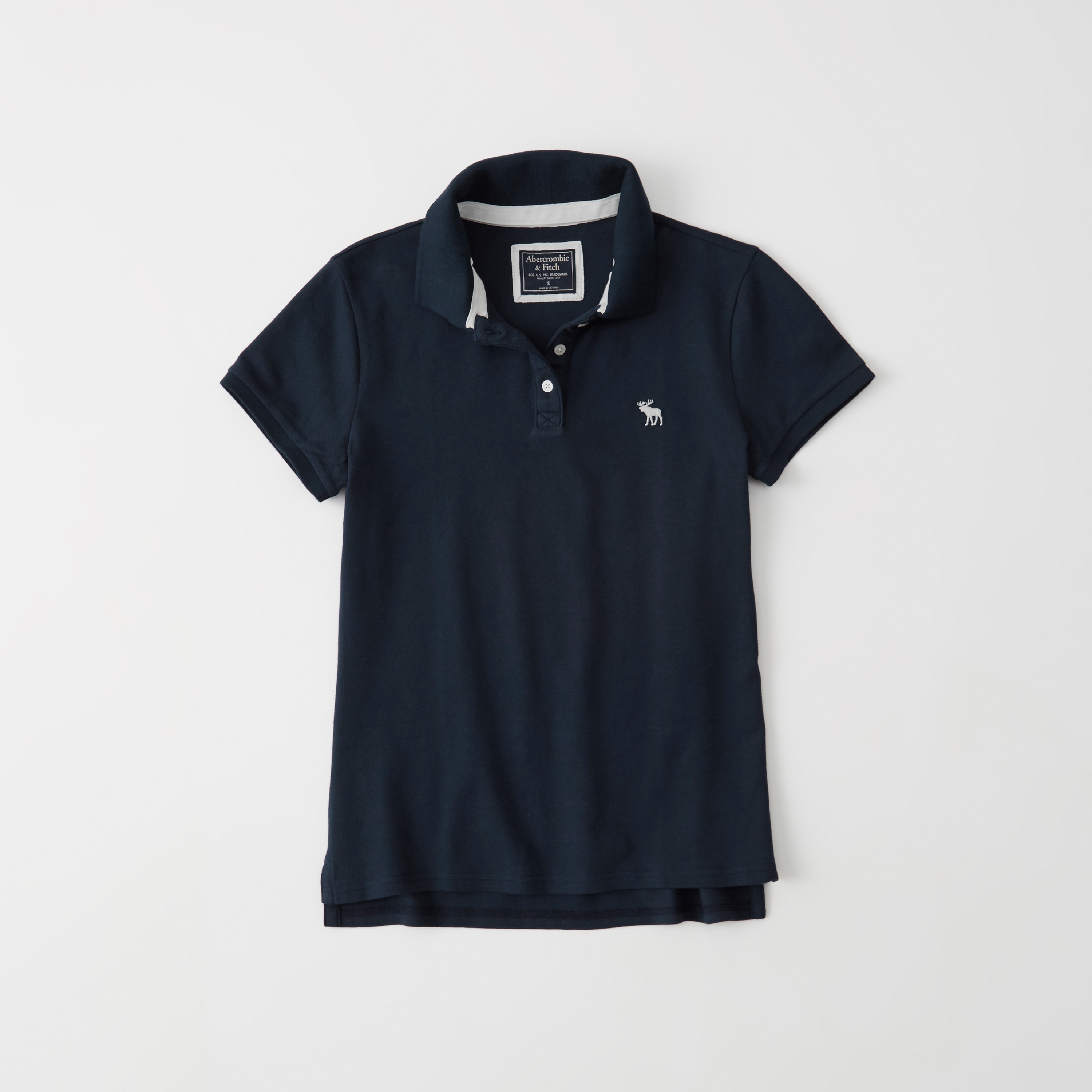 white pique polo