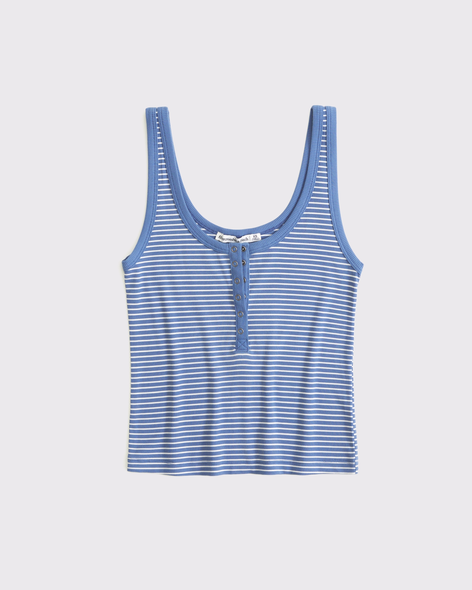 Lounge Rib Henley Tank