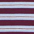 burgundy stripe