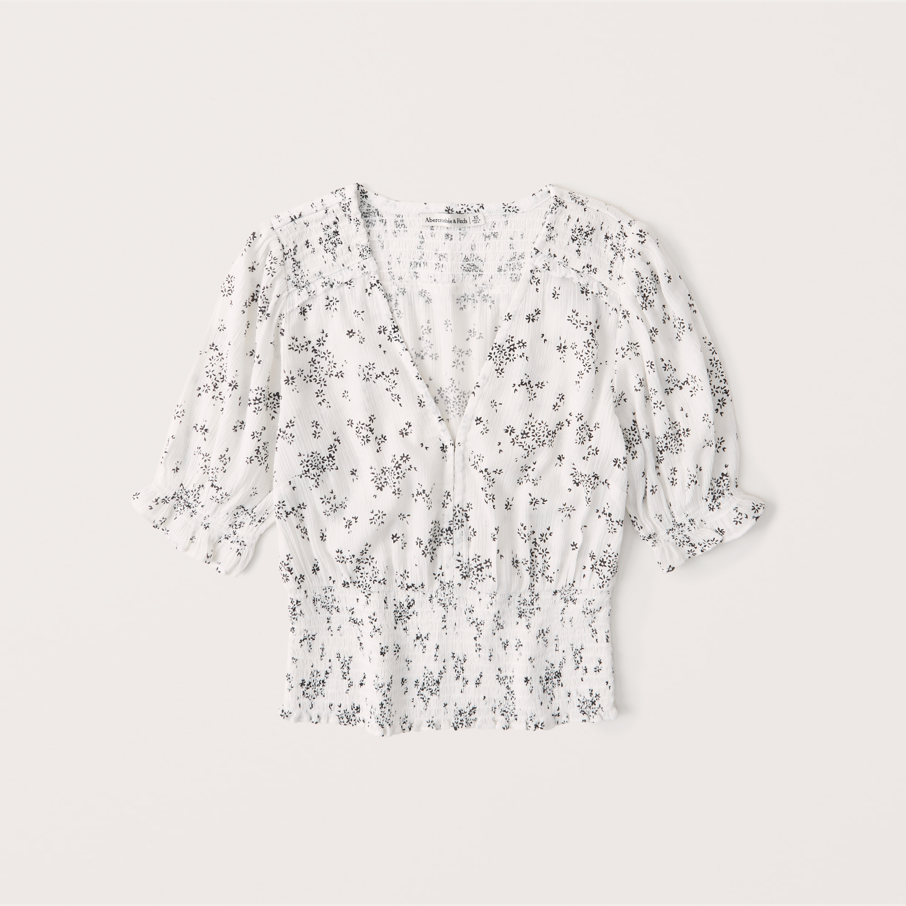 abercrombie white blouse