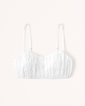 Women's Ruched Tiny Set Top | Women's Clearance | Abercrombie.com