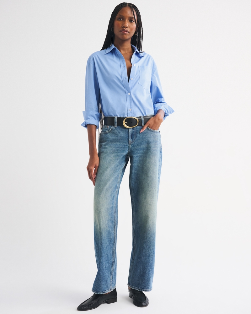 Oversized Poplin Shirt - thumbnail 4