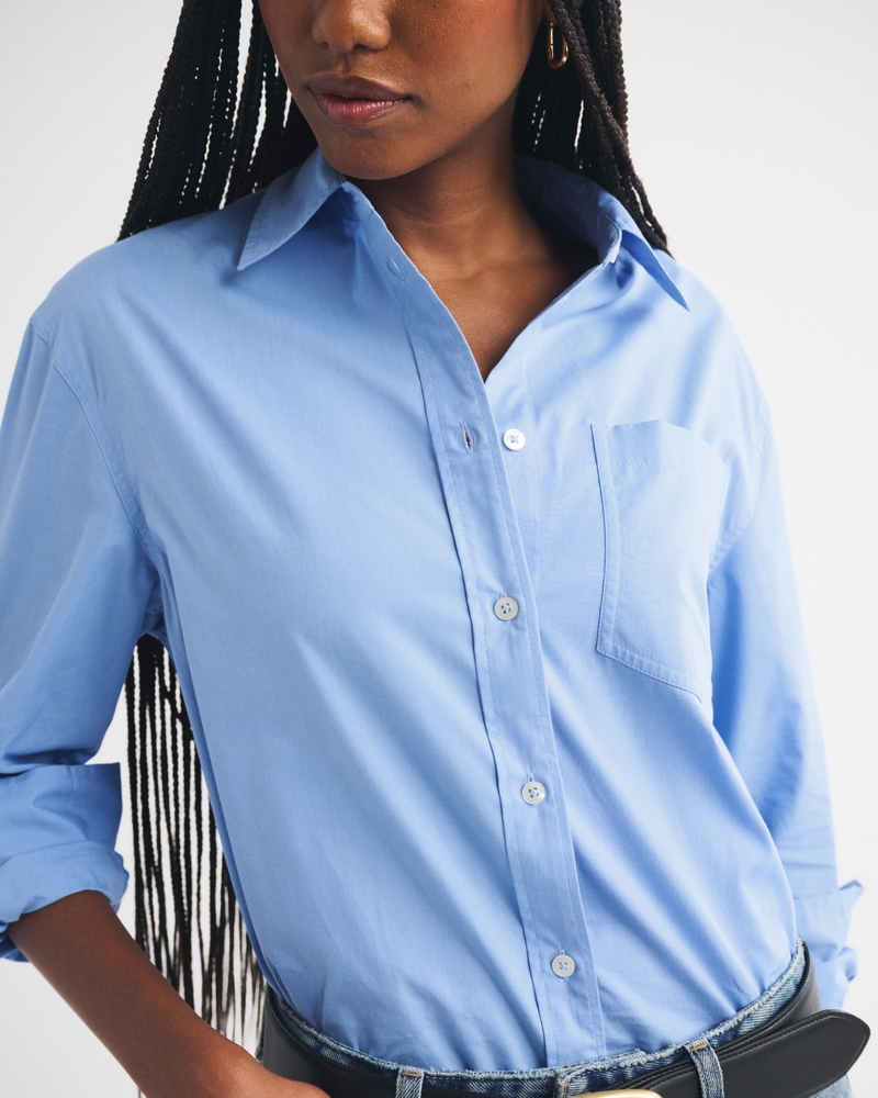 Oversized Poplin Shirt - thumbnail 5