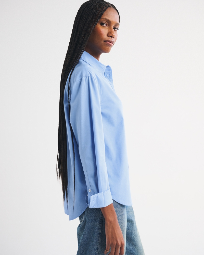 Oversized Poplin Shirt - thumbnail 6