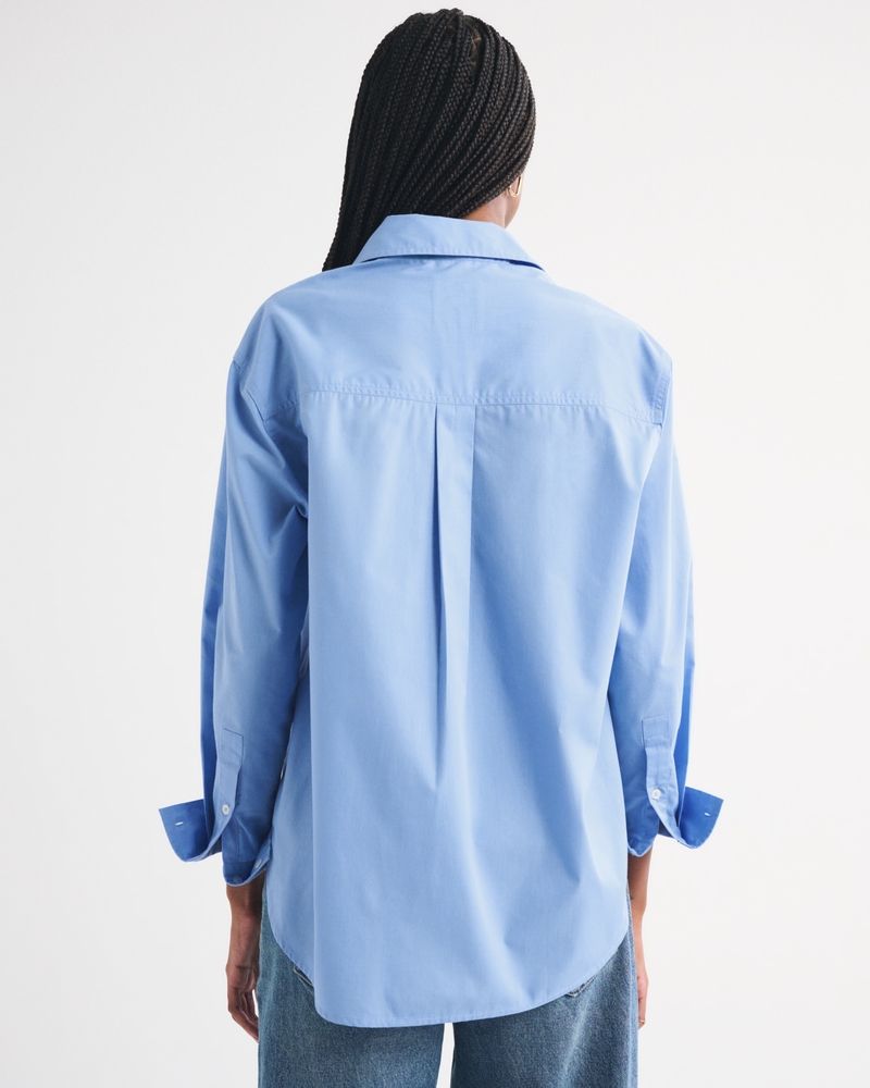 Oversized Poplin Shirt - thumbnail 7