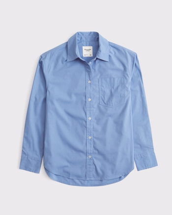 Oversized Poplin Shirt