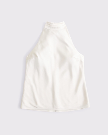 Satin Halter Top