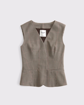 Tie-Back Suiting Vest
