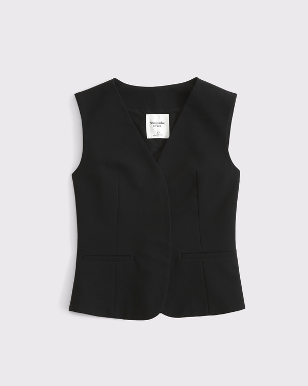 Tie-Back Suiting Vest