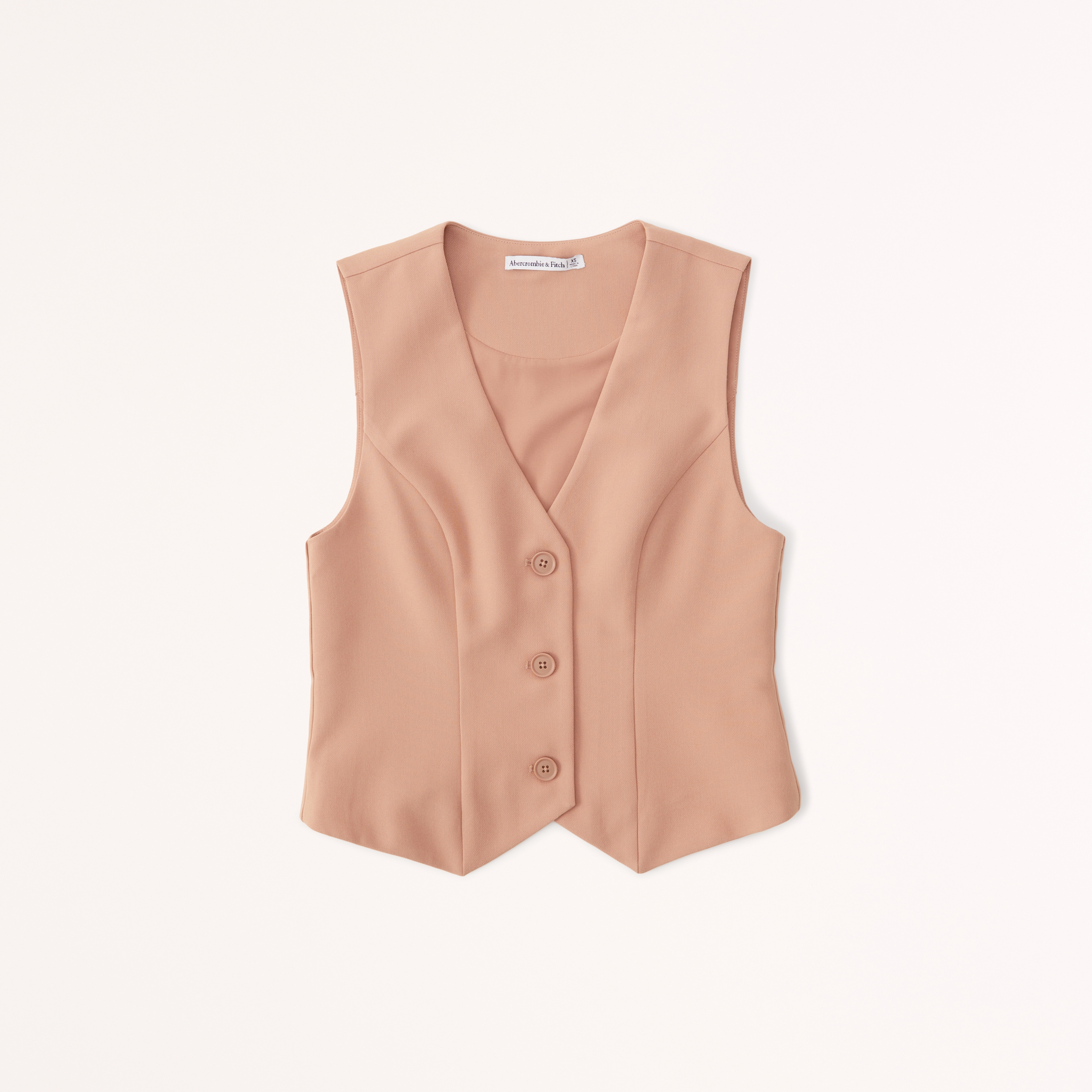 Women's Tailored Vest Set Top | Women's Clearance | Abercrombie.com