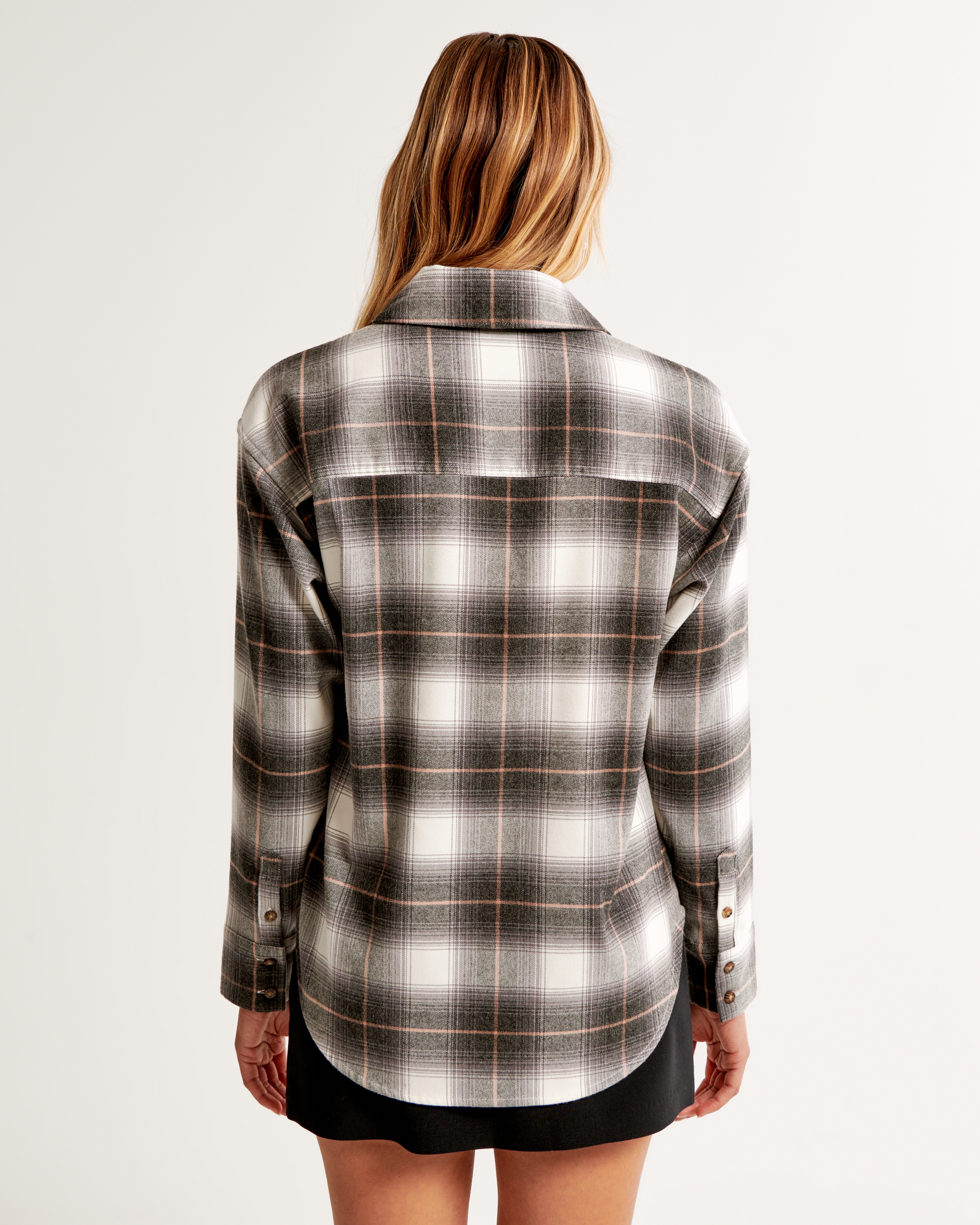 Oversized flannel clearance shirt womens