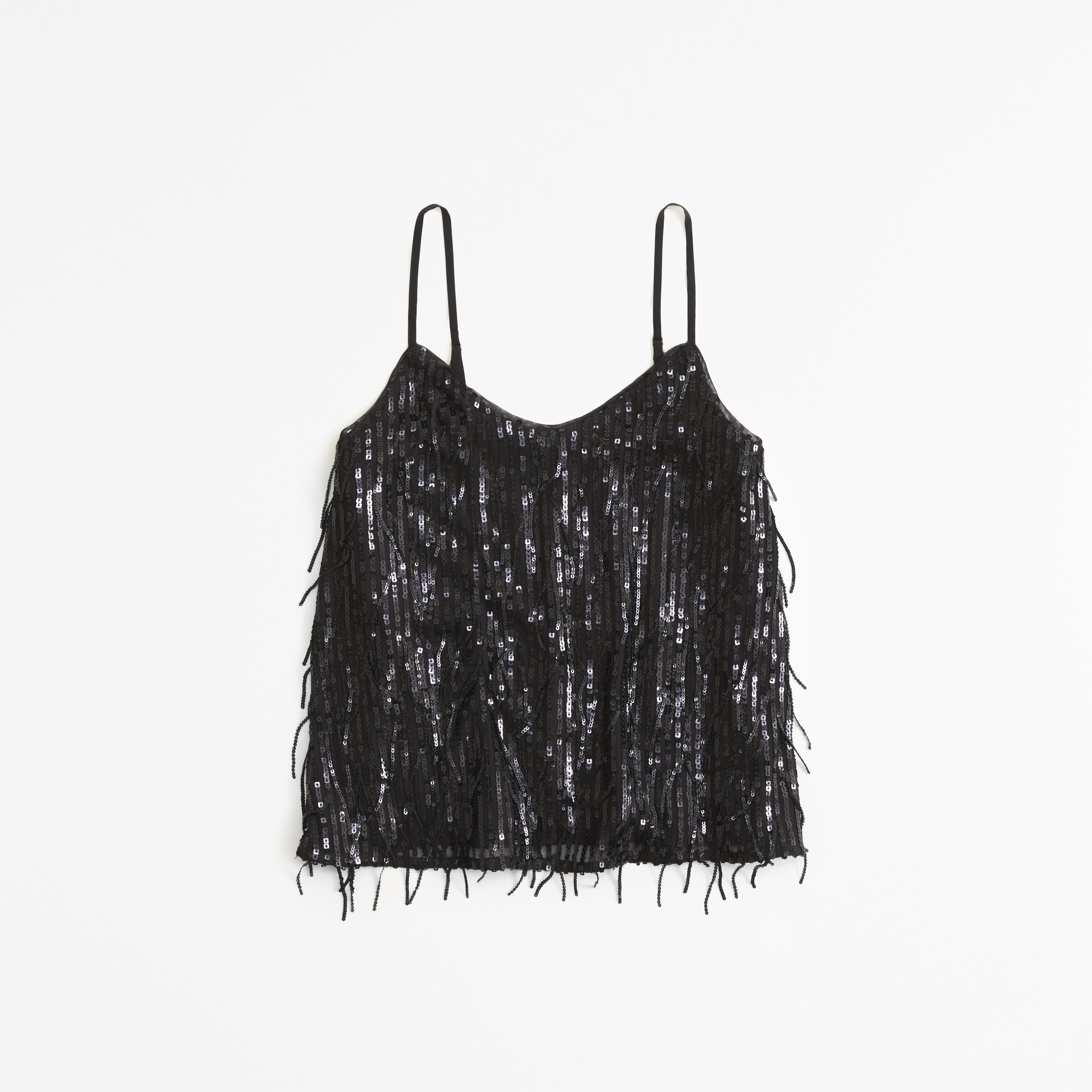 Women's Sequin Fringe Cami | Women's Clearance