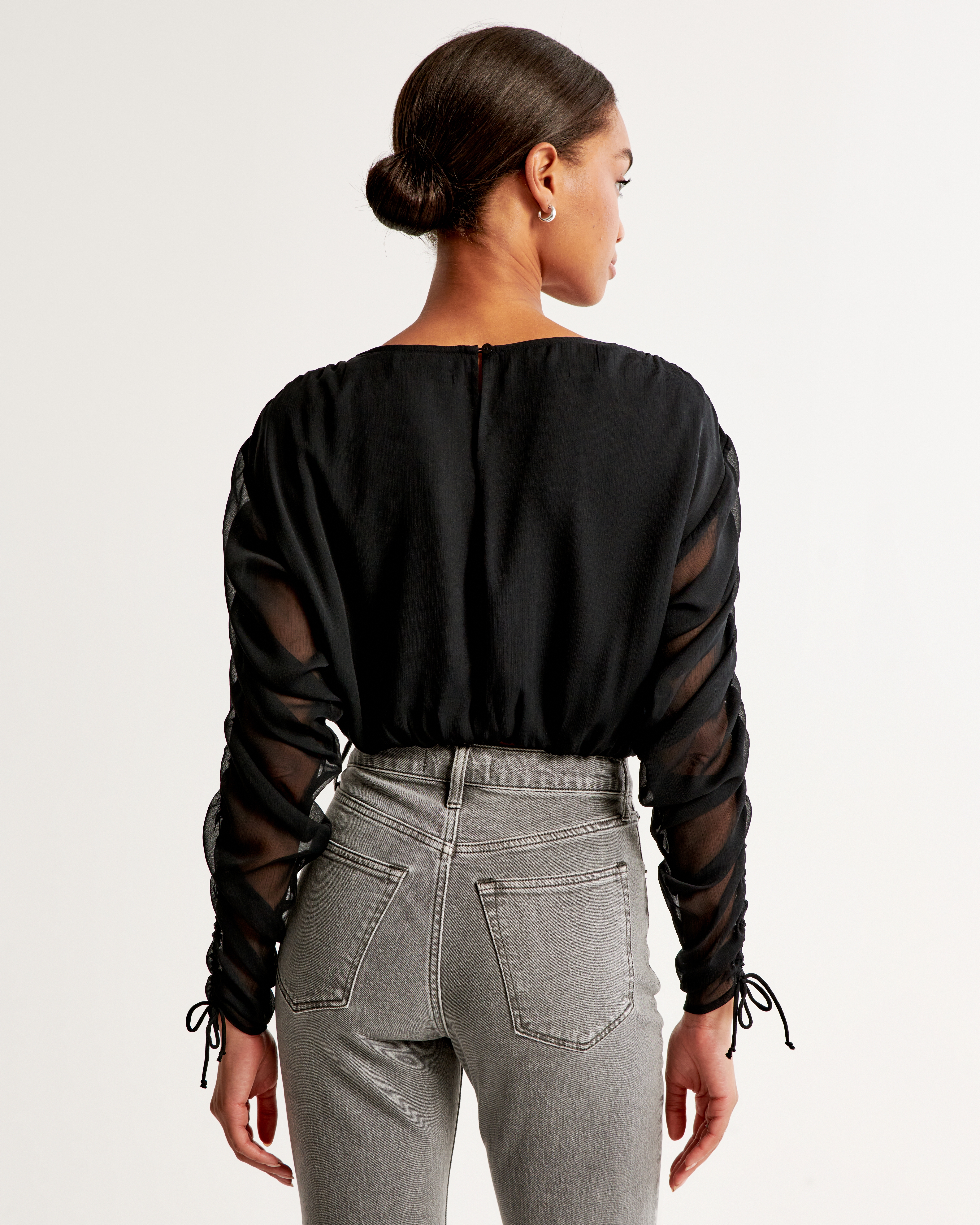 Women's Cinched Dolman Bubble Top | Women's Clearance ...