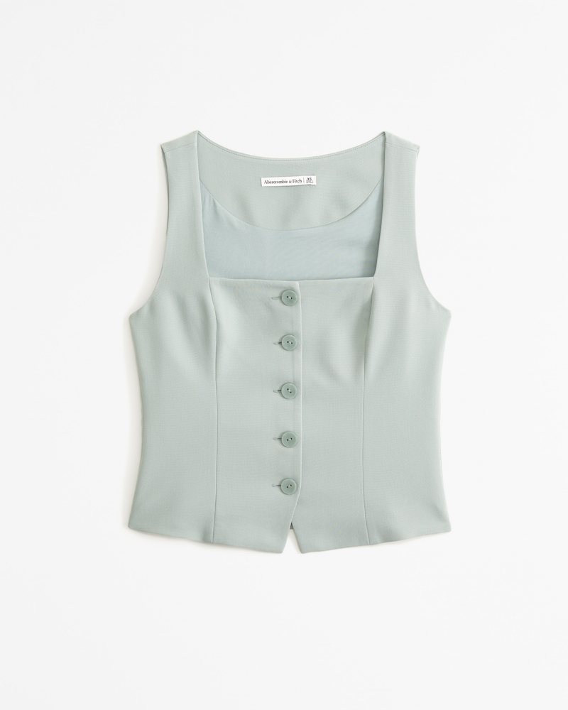 abercrombie green top